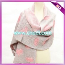 Knitting pattern heart scarf