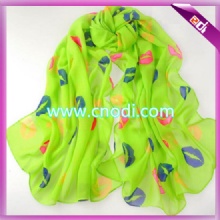 lip print scarf