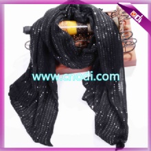 Viscose Scarf with Sequin