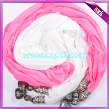 Jewelry Scarf With Beads